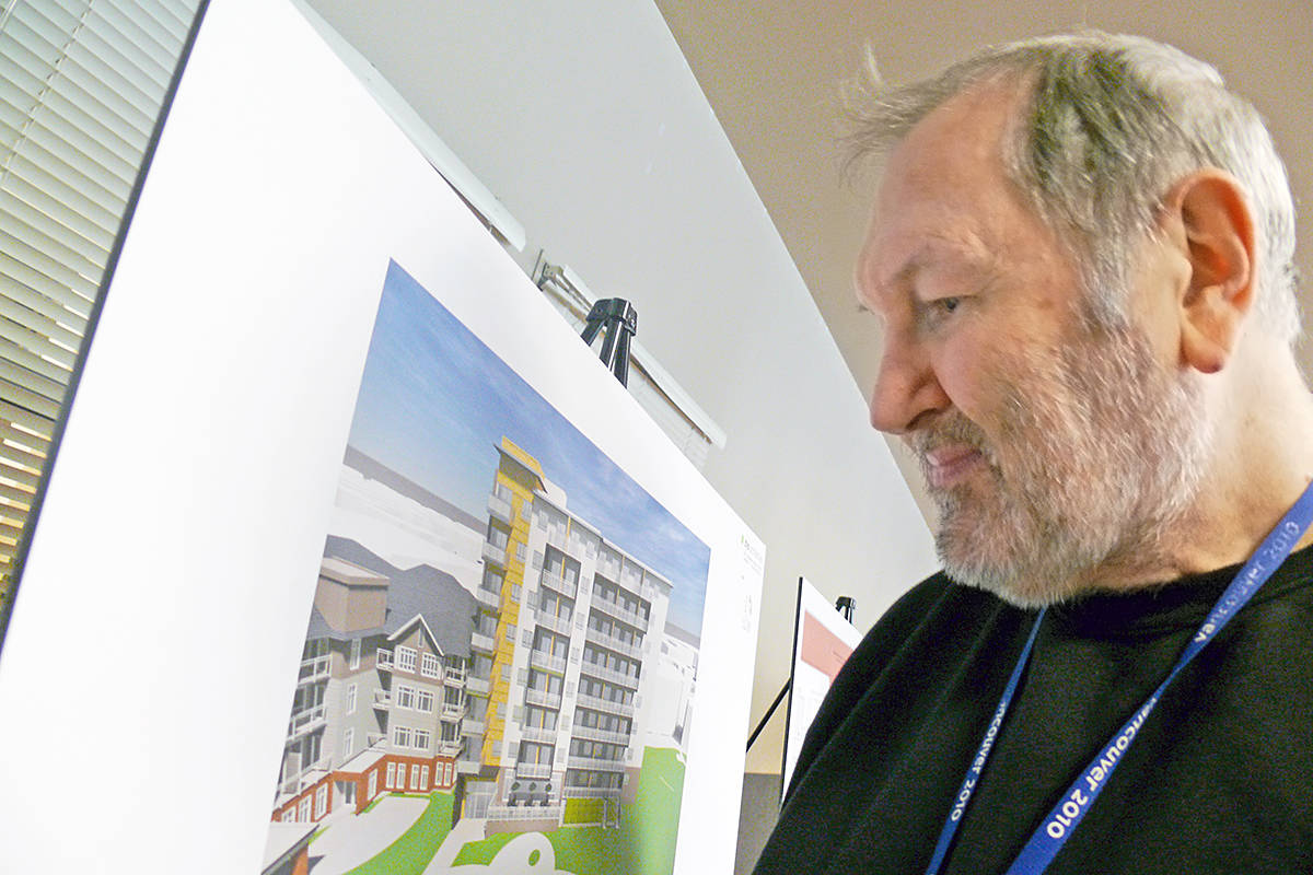 Langley Lions unveil proposed replacement for apartments lost in fire